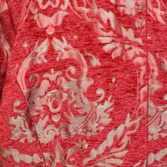 VENUS Brocade Jacquard Barbie Pink Blazer - Picture 4 of 7